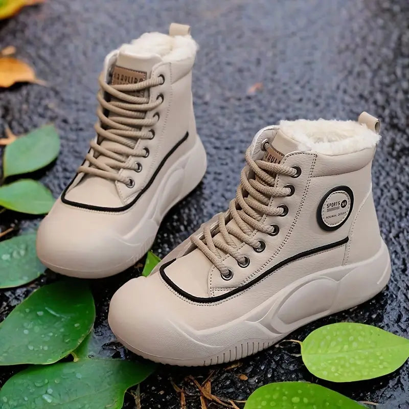 Botas Plataforma Algodón Eclipse Armonía Vital, Postura Saludable y Confort Diario