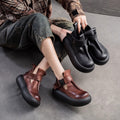 Zapato Ortopédico Cuero Suave Prisma Armonía Vital, Postura Mejorada y Confort Diario