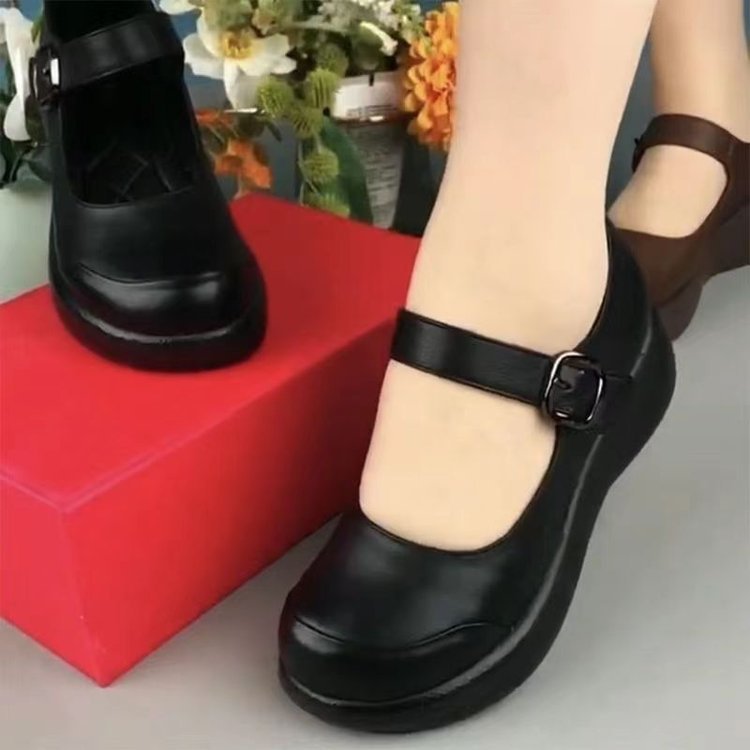 Zapato Ortopédico Cuero Suave Esencia Camino Serenidad, Comodidad Estilizada Sin Dolor