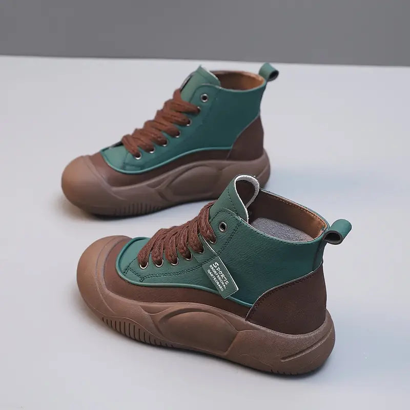 Botas Altas Suela Ortopédica Nube Armonía Camino, Confort y Soporte Todo el Día