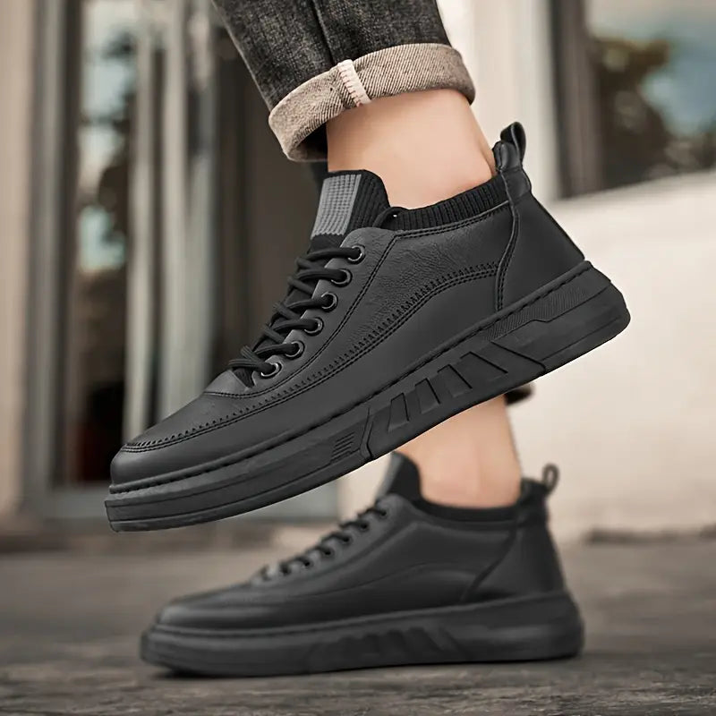 Zapato Ortopédico Cuero Suave Esencia Camino Armonía, Alivio Total para Pies y Espalda