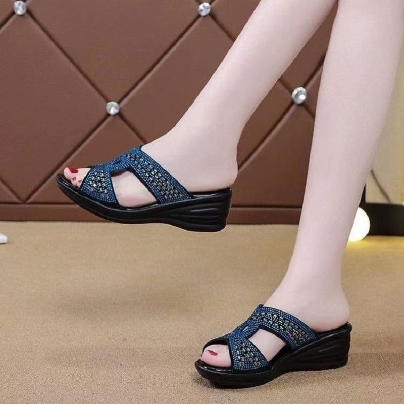 Sandalias Ortopédicas Plataforma Ergonómica Nube Jazz Horizonte, Máxima Comodidad y Estabilidad Diaria