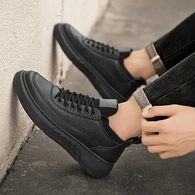 Zapato Ortopédico Cuero Suave Esencia Camino Armonía, Alivio Total para Pies y Espalda