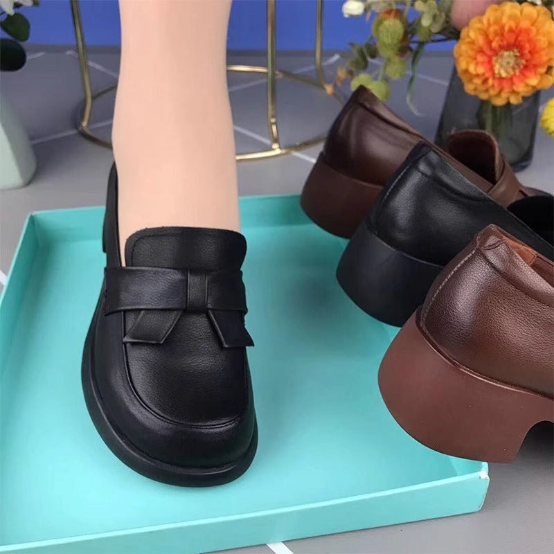 Zapato Ortopédico Cuero Genuino Esencia Serenidad Travesía, Comodidad y Estilo Todo el Día