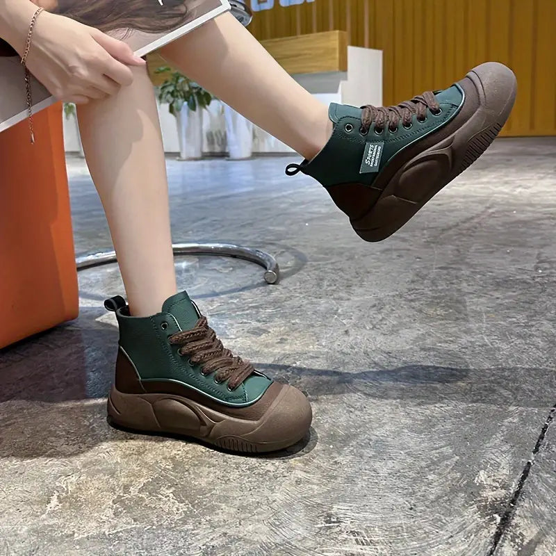 Botas Altas Suela Ortopédica Nube Armonía Camino, Confort y Soporte Todo el Día