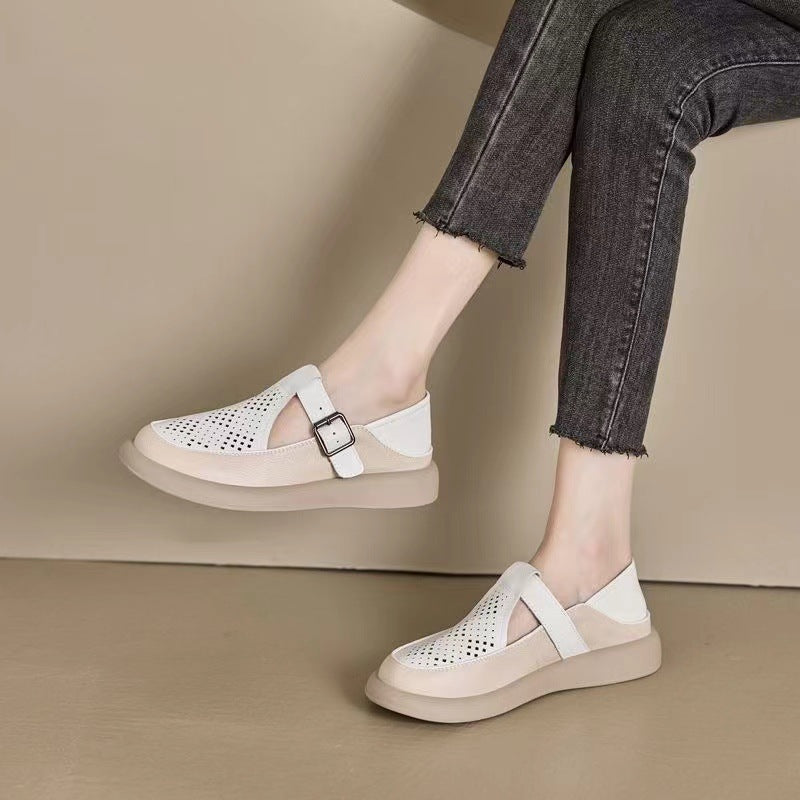 Zapato Ortopédico Cuero Suave Eco Atlas Serenidad, Comodidad Saludable Todo el Día