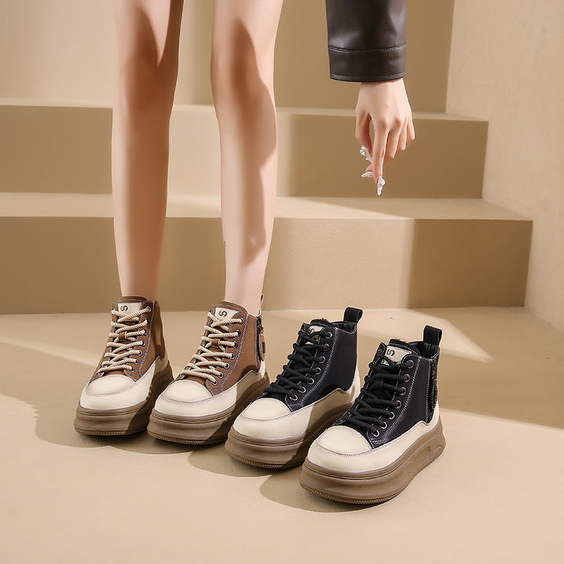 Botas Ortopédicas Suela Gruesa Horizonte Nube Armonía, Comodidad y Alivio para Todo el Día