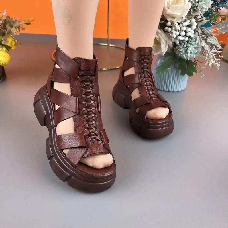 Sandalias Ortopédicas Cuero Suave Eclipse Calma Prisma, Alivio Superior Para Tus Pies