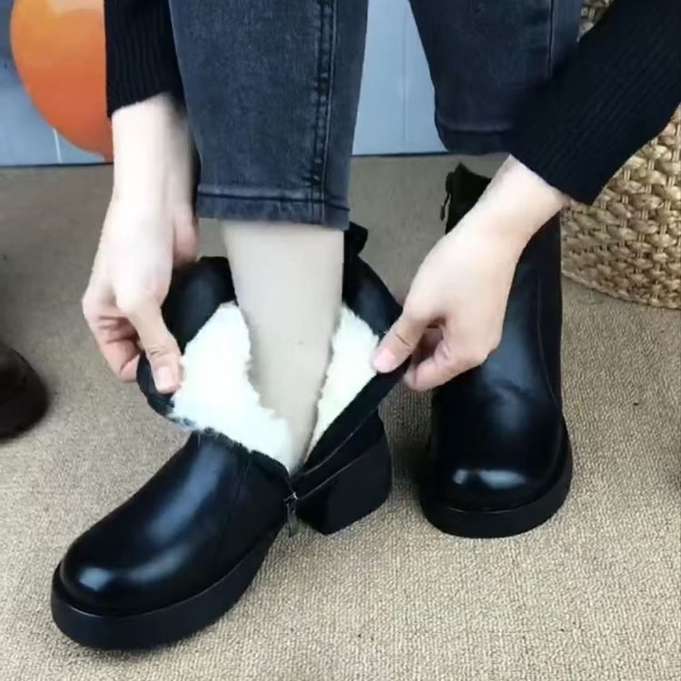 Botas Ortopédicas Lana Suave Esencia Nube Vitalidad, Alivio y Estilo en Cada Paso