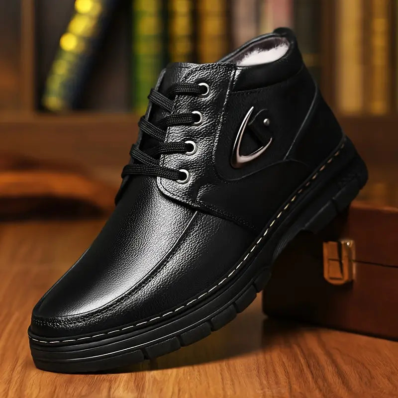 Zapato Ortopédico Cuero Suave Equilibrio Andes Serenidad, Alivio Instantáneo Para Tus Pies