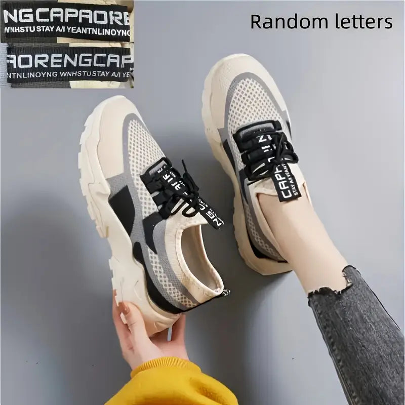 Zapatillas Deportivas Malla Transpirable Horizonte Jazz Armonía, Comodidad que Fluye Todo el Día