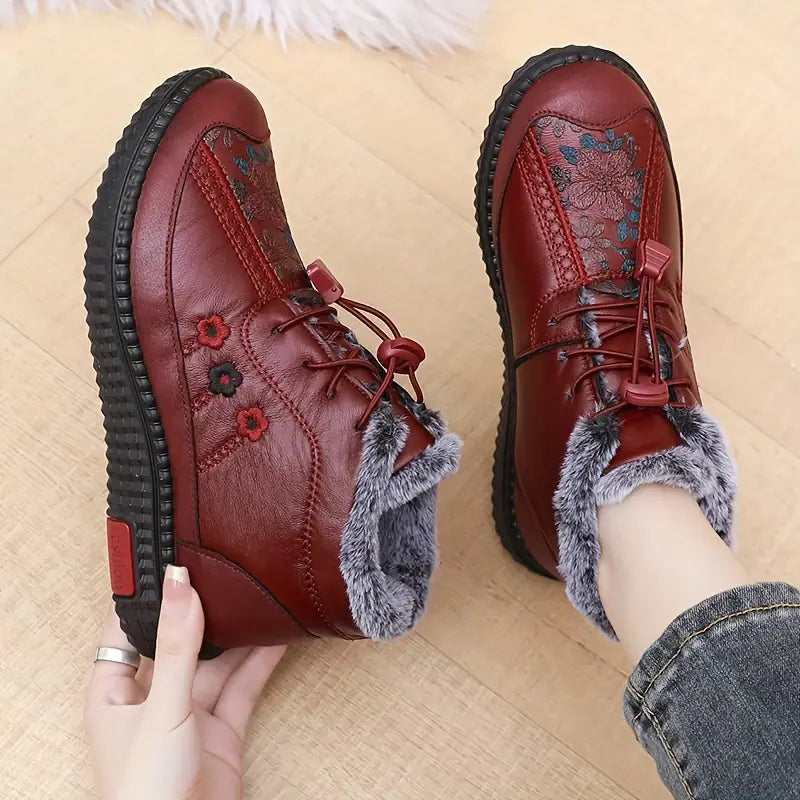 Botas Casuales Forro Polar Jazz Aurora Serenidad, Abrigo y Comodidad Superior Todo el Día