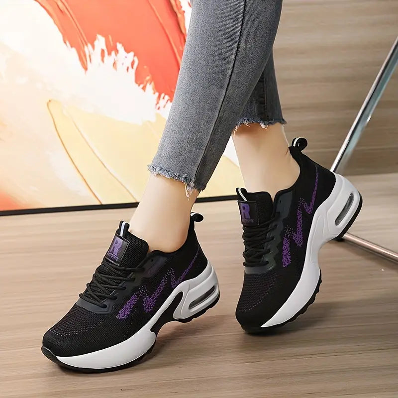 Zapatillas Deportivas Tejido Transpirable Nube Jazz Equilibrio, Comodidad Extrema Todo el Día