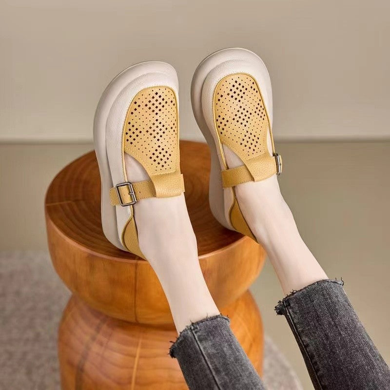 Zapato Ortopédico Cuero Suave Eco Atlas Serenidad, Comodidad Saludable Todo el Día