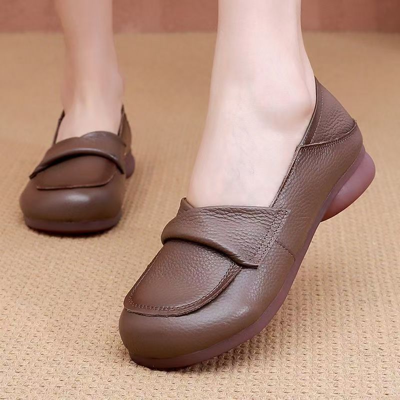 Zapato Ortopédico Cuero Suave Aura Camino Serenidad, Alivio Inmediato del Dolor de Pies