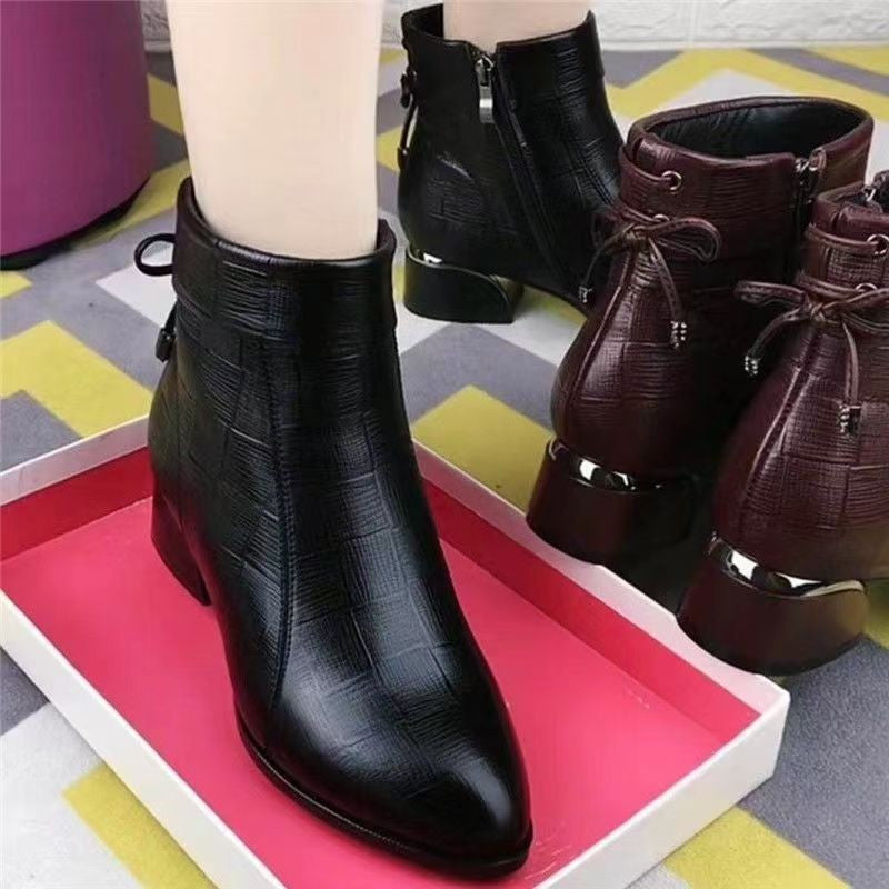 Zapato Ortopédico Cuero Suave Aura Estilo Serenidad, Postura Saludable y Confort Diario