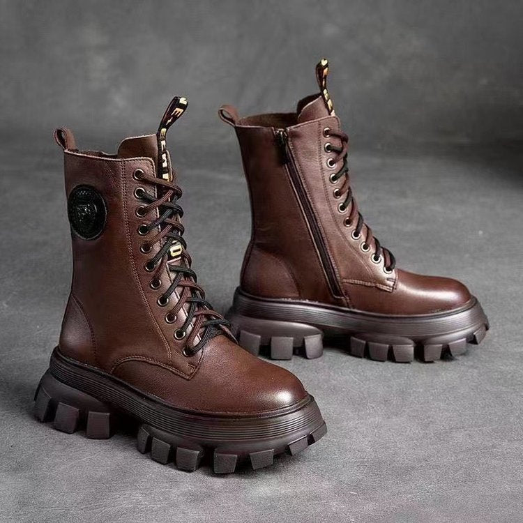 Botas de Invierno Forro Polar Eclipse Vintage Majestad, Elegancia y Comodidad Imbatibles