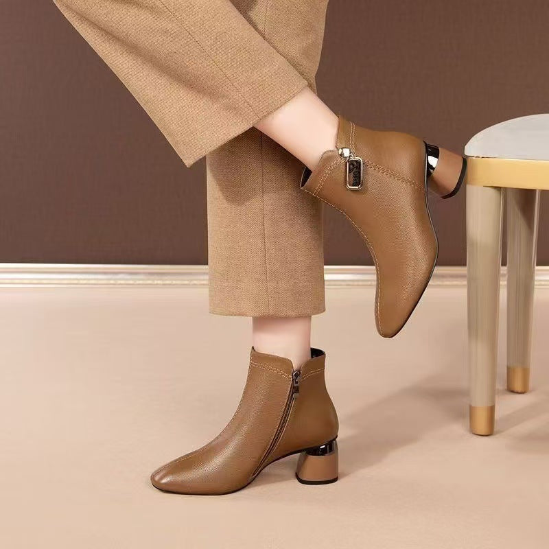 Botas Casuales Cuero Suave Eclipse Majestad Camino, Calor y Confort Todo el Día