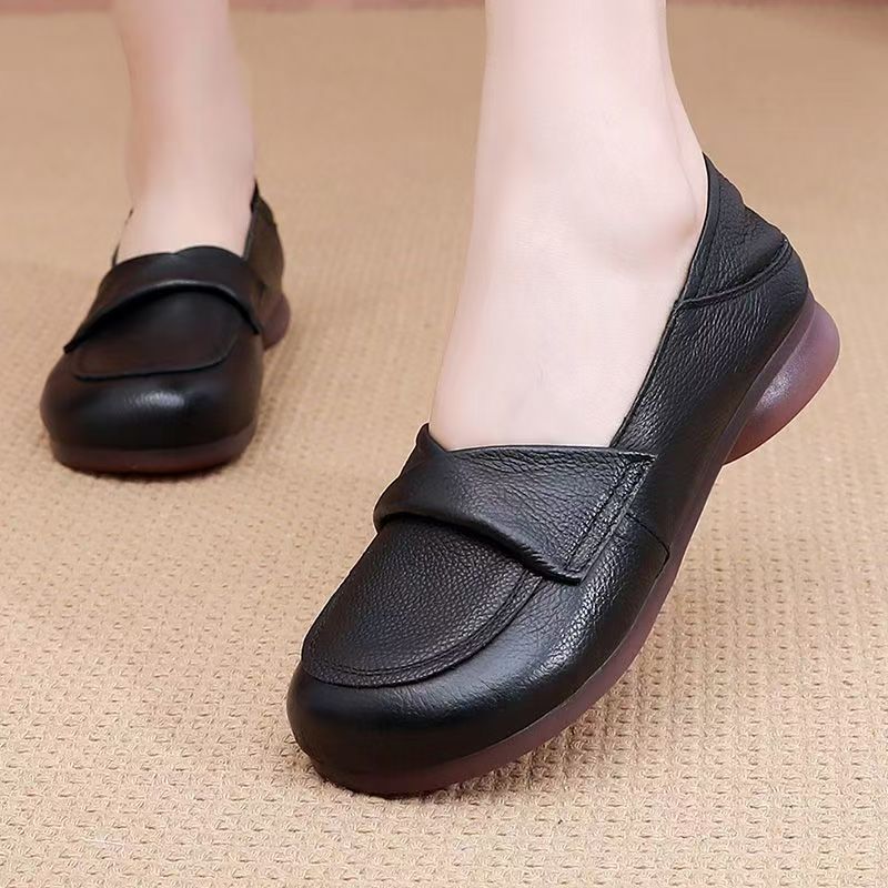 Zapato Ortopédico Cuero Suave Aura Camino Serenidad, Alivio Inmediato del Dolor de Pies