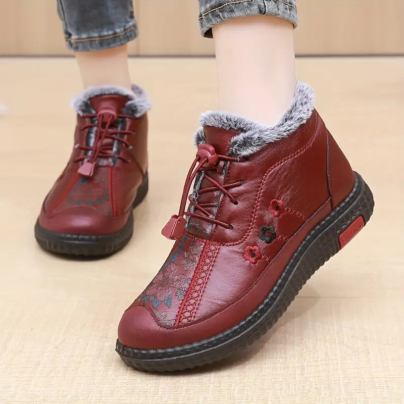 Botas Casuales Forro Polar Jazz Aurora Serenidad, Abrigo y Comodidad Superior Todo el Día