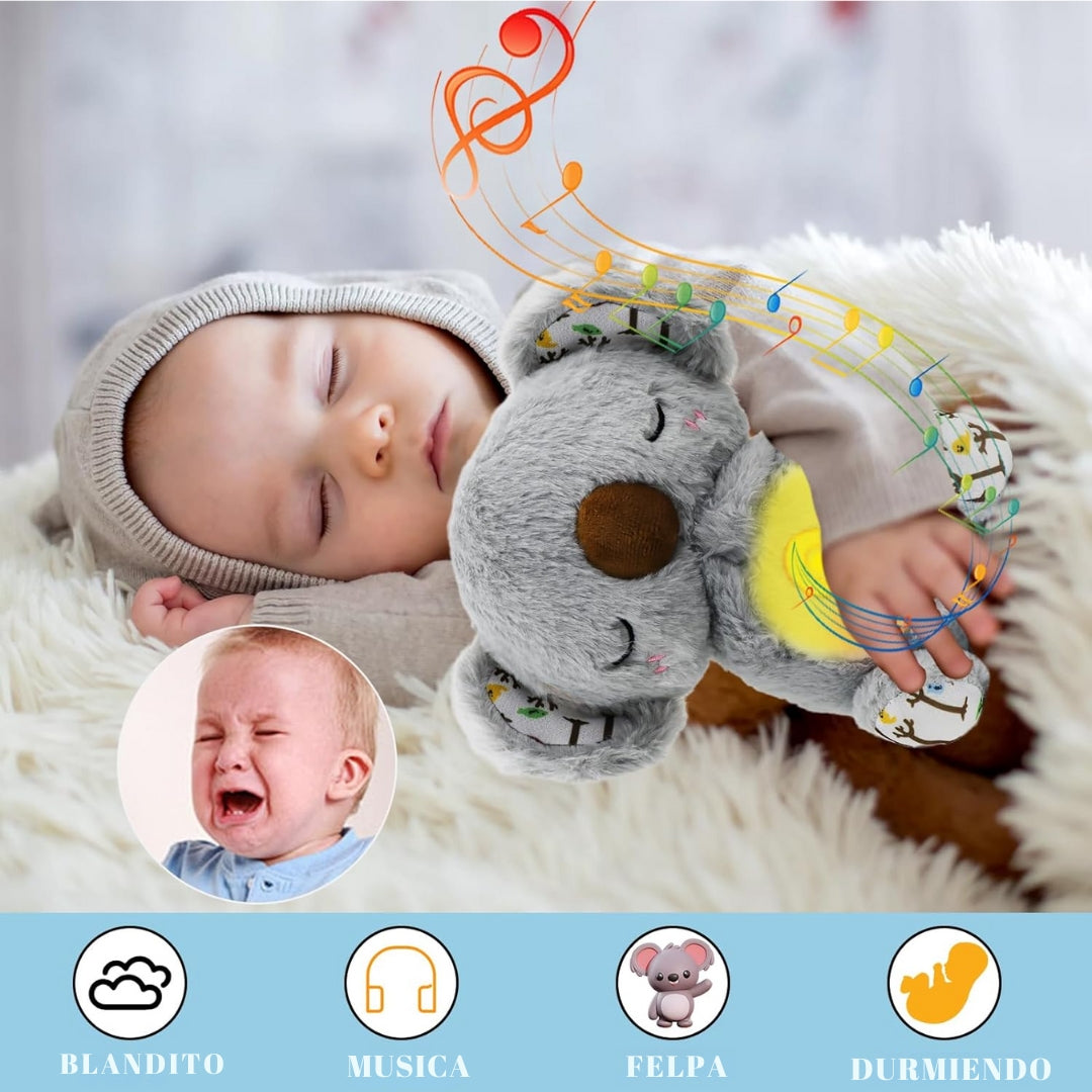 Peluche Relajante Sonidos Luna Serenidad, Sueño Profundo Sin Estrés