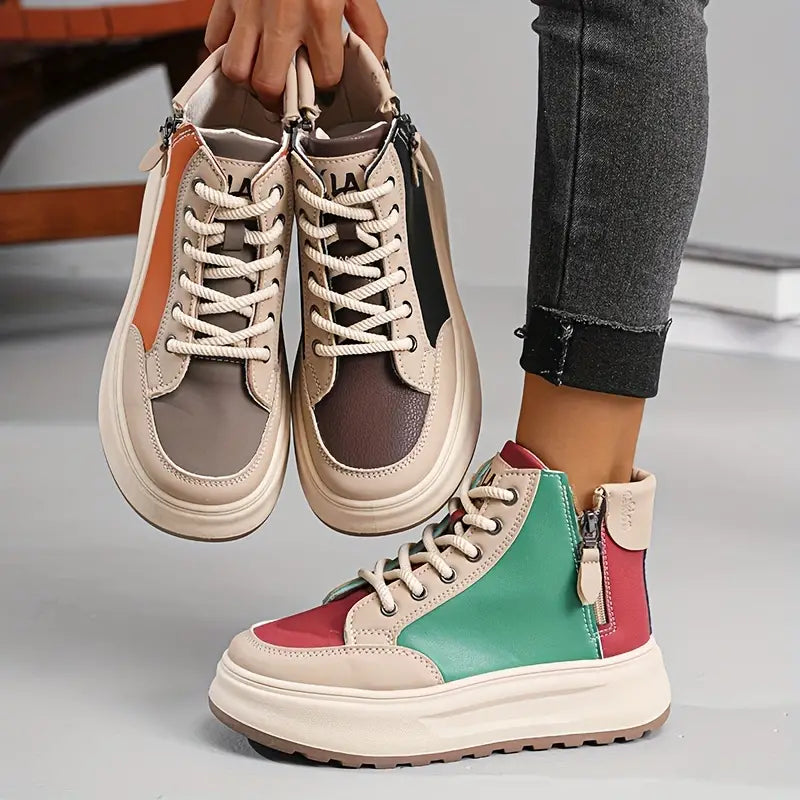 Botas Ortopédicas Suela Gruesa Horizonte Nube Armonía, Comodidad y Alivio para Todo el Día