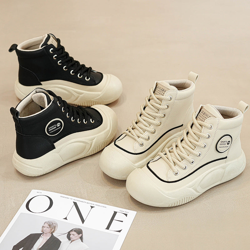 Botas Plataforma Algodón Eclipse Armonía Vital, Postura Saludable y Confort Diario