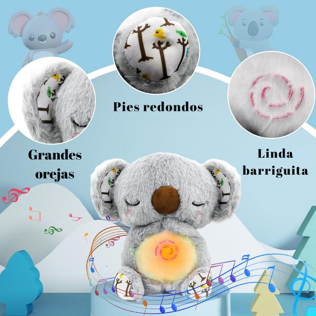 Peluche Relajante Sonidos Luna Serenidad, Sueño Profundo Sin Estrés