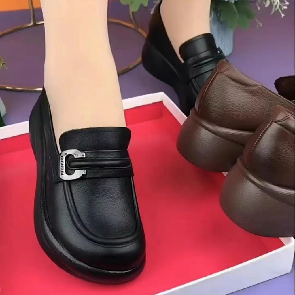 Zapato Ortopédico Cuero Genuino Travesía Serenidad Íntegra, Comodidad y Estilo Todo el Día