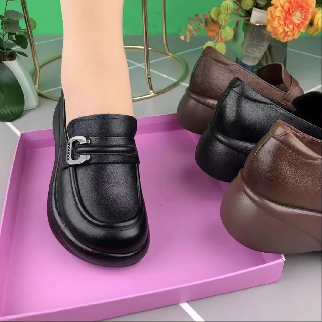 Zapato Ortopédico Cuero Genuino Travesía Serenidad Íntegra, Comodidad y Estilo Todo el Día