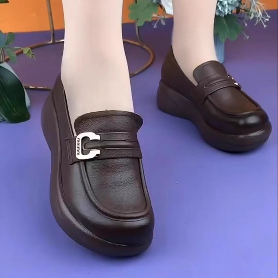 Zapato Ortopédico Cuero Genuino Travesía Serenidad Íntegra, Comodidad y Estilo Todo el Día