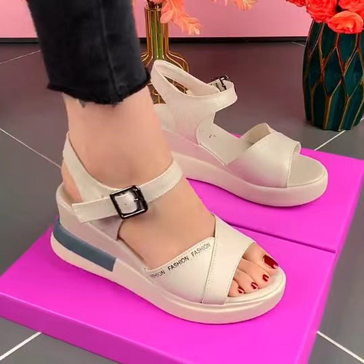 Sandalias Ortopédicas Cuero Suave Aura Cumbre Serenidad, Corrección Postural y Confort Prolongado