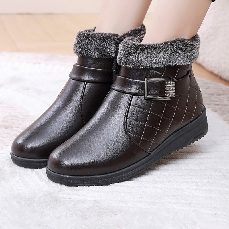 Botas Ortopédicas Cuero Suave Nube Vitalidad Camino, Alivio del Dolor y Máxima Comodidad