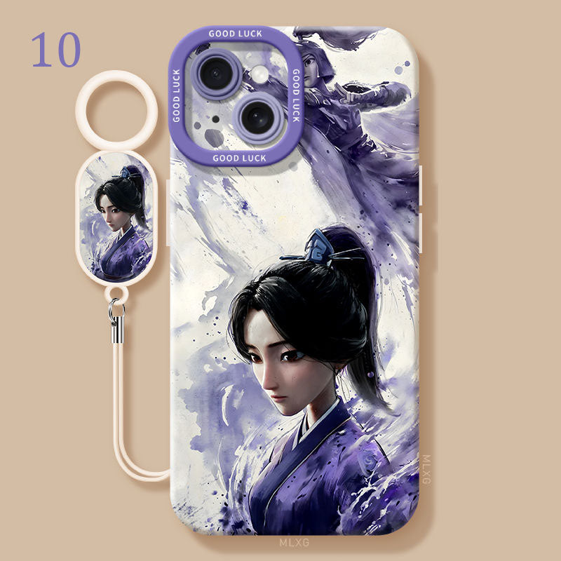 Funda para iPhone Diseño Protector Nezha Ao Bing, Inspiración Mítica y Estilo Exclusivo