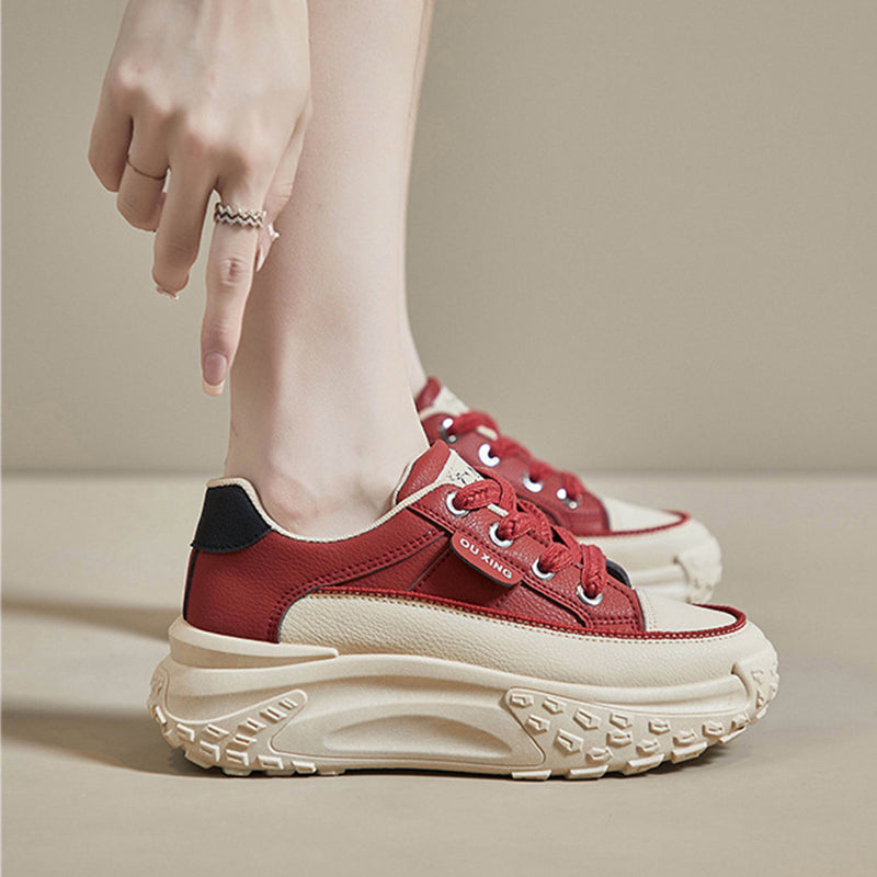 Zapatillas Casual Suela Gruesa Horizonte Vitalidad Brisa, Confort Elevado Todo el Día