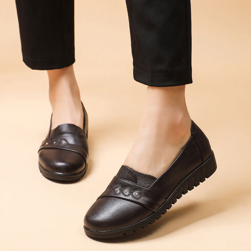 Mocassines Casuales Suela Antideslizante Armonía Bosque Vital, Comodidad y Estabilidad Todo el Día