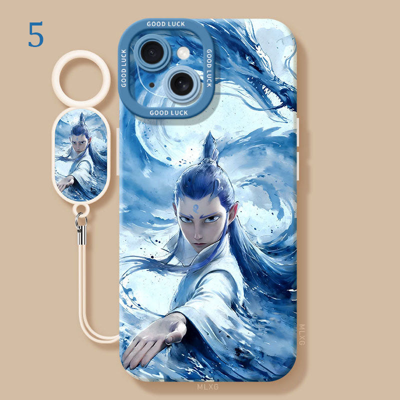 Funda para iPhone Diseño Protector Nezha Ao Bing, Inspiración Mítica y Estilo Exclusivo