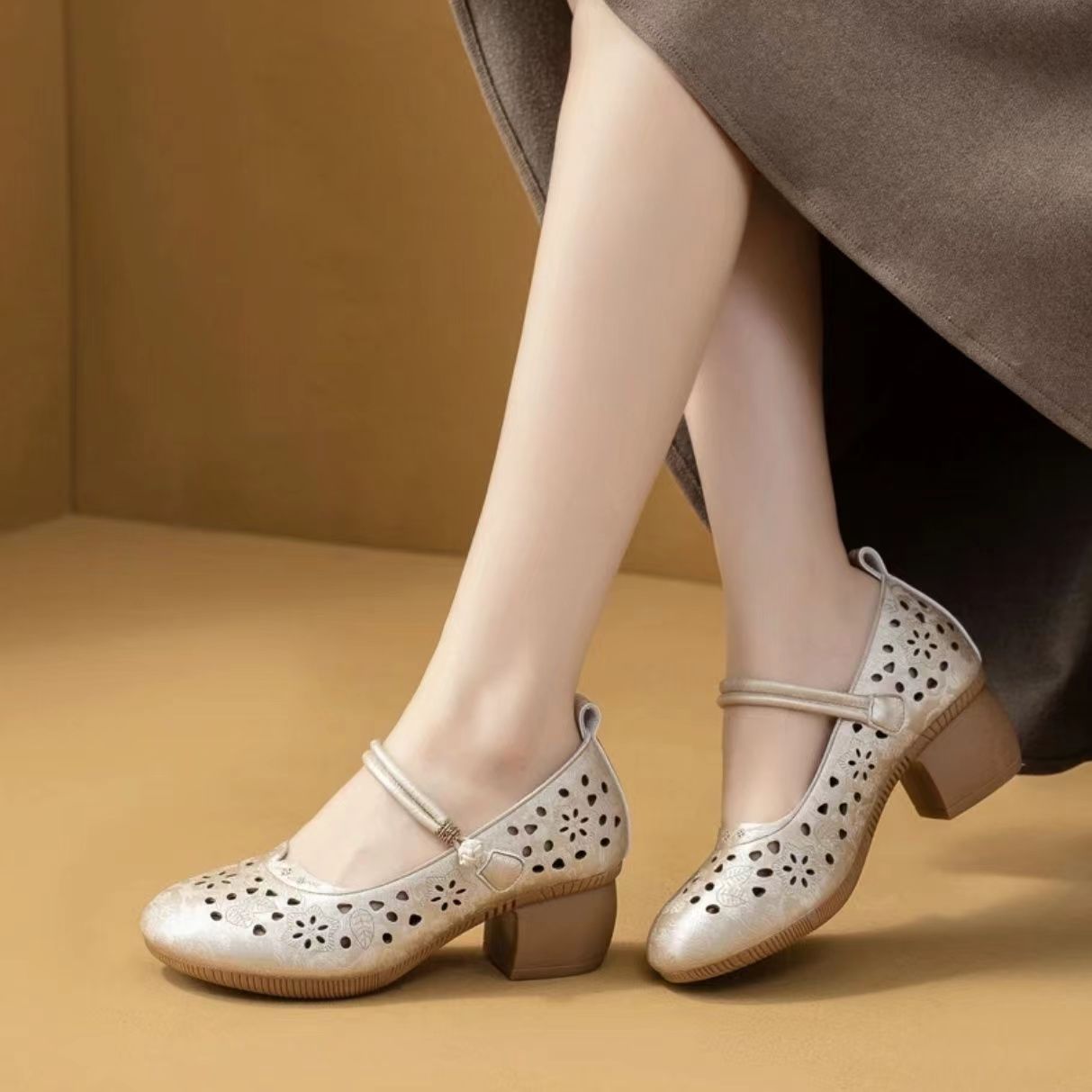 Zapato Casual Cuero Suave Nube Armonía Camino, Comodidad y Soporte Todo el Día