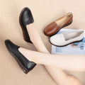 Zapato Ortopédico Cuero Suave Aura Camino Serenidad, Alivio Inmediato Para Pies Sensibles