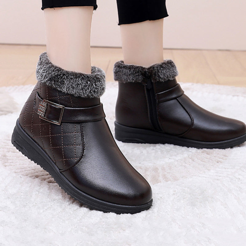 Botas Ortopédicas Cuero Suave Nube Vitalidad Camino, Alivio del Dolor y Máxima Comodidad