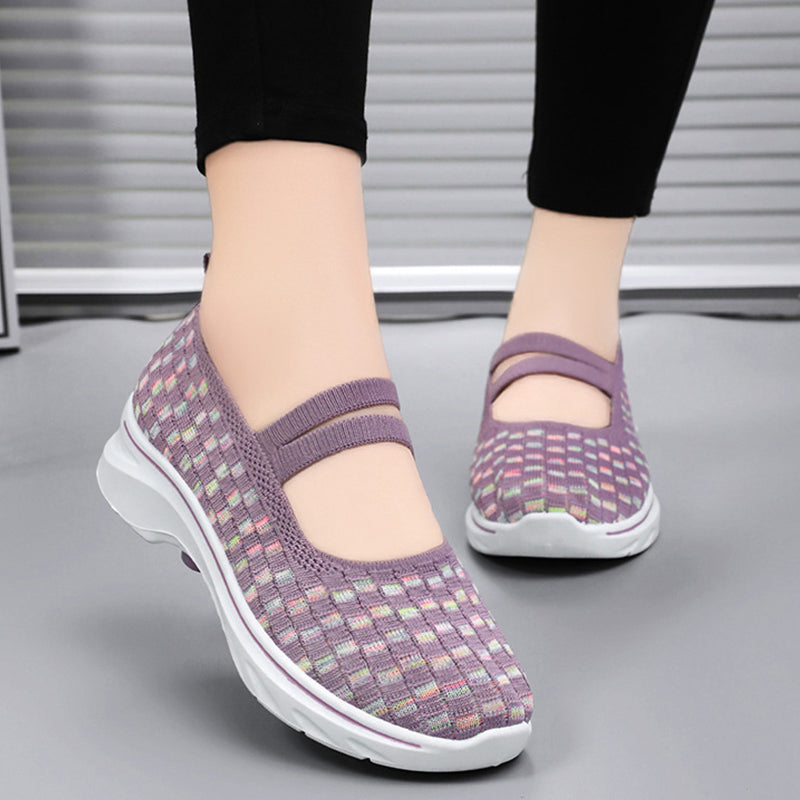 Zapato Ortopédico Tejido Transpirable Nube Armonía Camino, Alivio Superior para Pies Sensibles