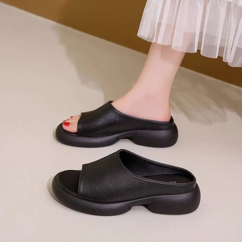 Sandalias Ortopédicas Cuero Genuino Armonía Camino Serenidad, Alivio Inmediato y Soporte Total