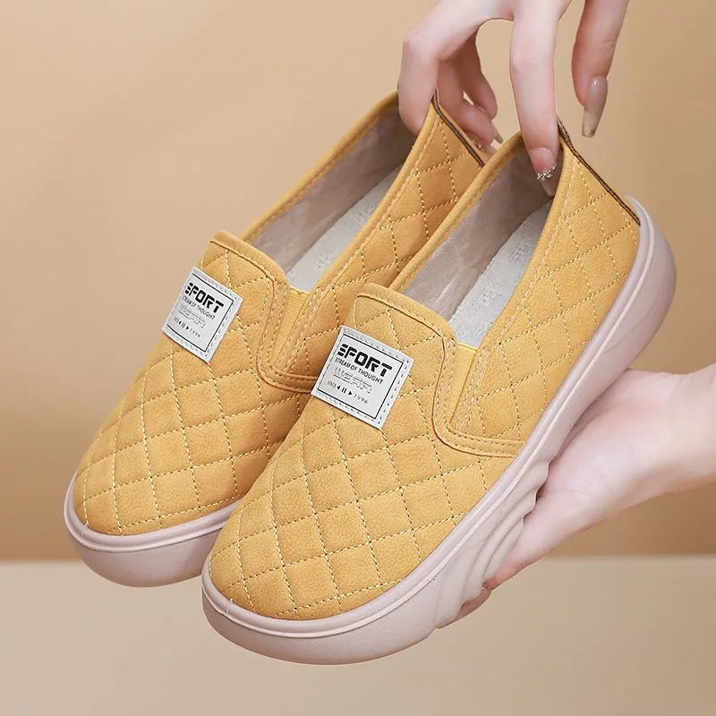 Zapatillas Antideslizantes Tejido Transpirable Aura Horizonte Vitalidad, Comodidad y Postura Saludable