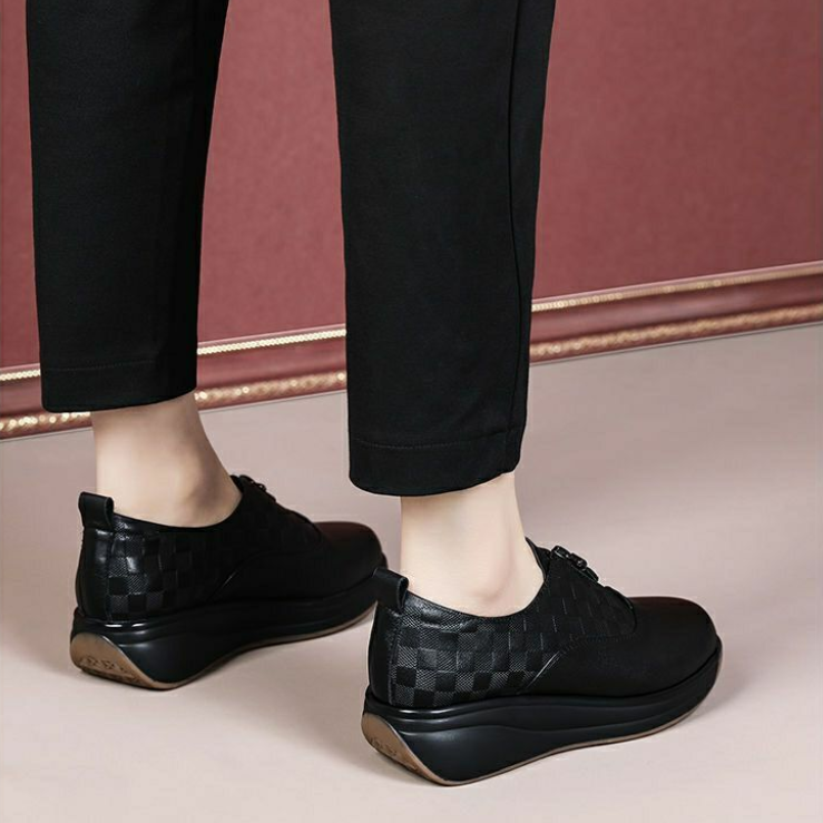 Zapato Casual Cuero Suave Jazz Horizonte Calma, Máximo Confort y Estabilidad Todo el Día