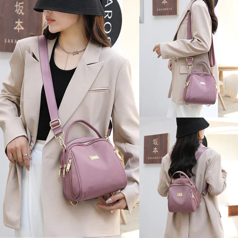 Mochila Casual Nylon Aura Prisma, Estilo y Versatilidad en Cada Día