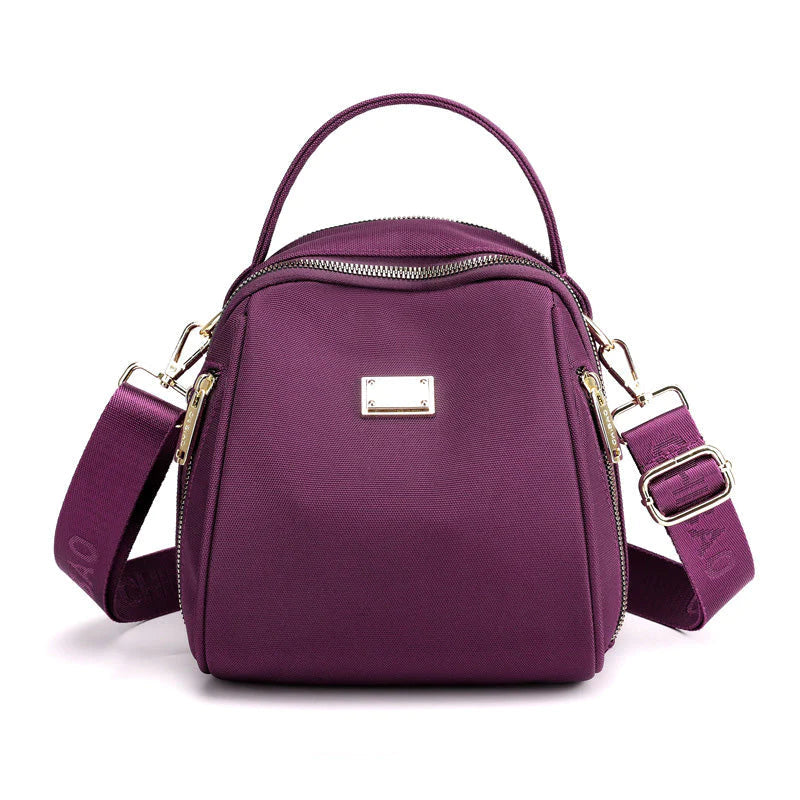 Mochila Casual Nylon Aura Prisma, Estilo y Versatilidad en Cada Día