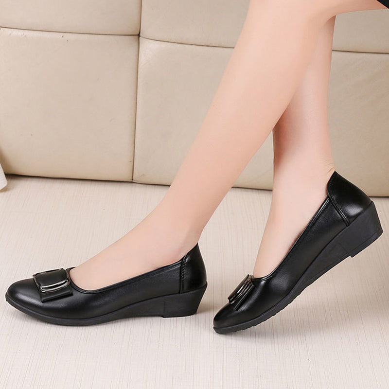 Zapato Ortopédico Cuero Suave Aurora Equilibrio Plenitud, Alivio Superior Para Pies Sensibles