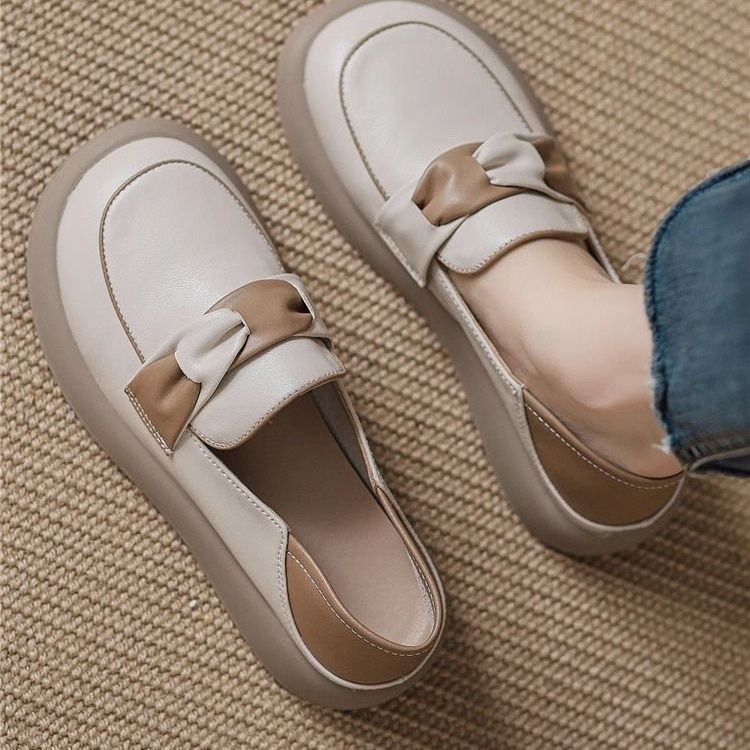 Zapato Ortopédico Cuero Suave Armonía Tierra Calma, Comodidad Lujosa Todo el Día