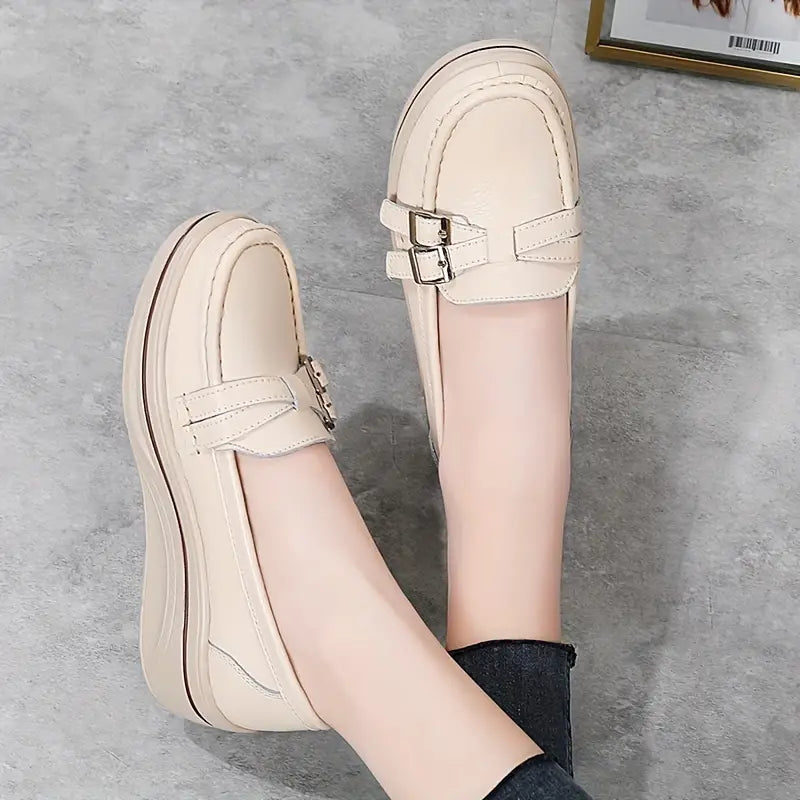 Zapato Ortopédico Cuero Premium Esencia Horizonte Serenidad, Alivio Superior para Pies y Espalda