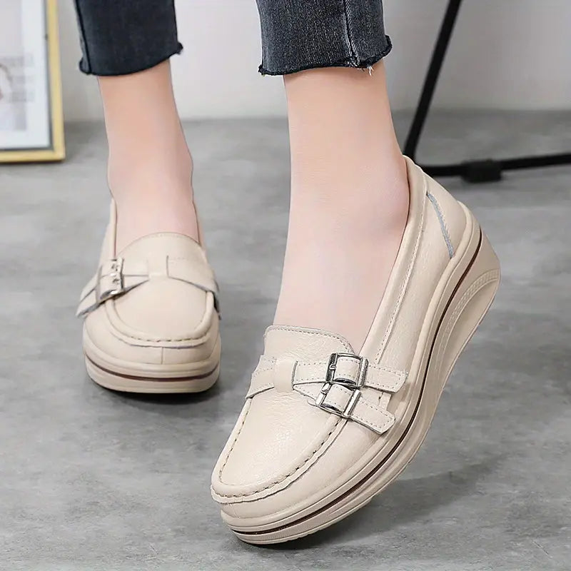 Zapato Ortopédico Cuero Premium Esencia Horizonte Serenidad, Alivio Superior para Pies y Espalda